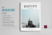 Entity Magazine, a Magazine Template by design_pick (Thumbnail 1 of 22)