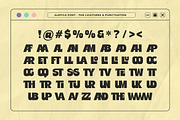 Alefica - Retro Font, a Sans Serif Font by Viswal Studio (Thumbnail 3 of 6)