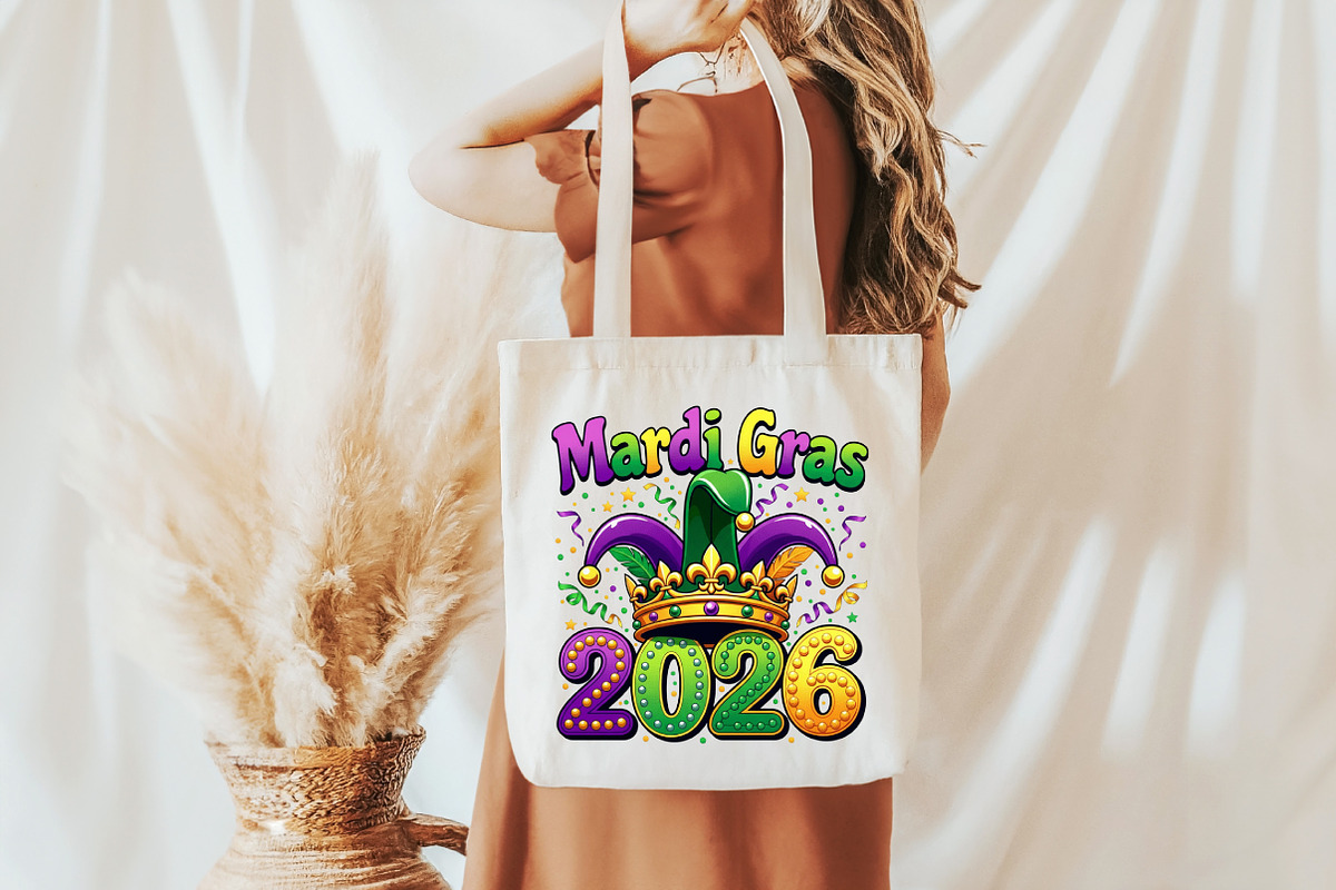 Happy Mardi Gras 2026 Png, an Illustration by designcity5 (Photo 8 of 9)