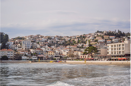 Amazing view on Ulcinj town in, an Architecture Photo by Elizaveta Galitskaya