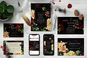 FLOWER WEDDING INVITATION SUITES, an Invitation Template by Totem Invitation House (Thumbnail 1 of 7)