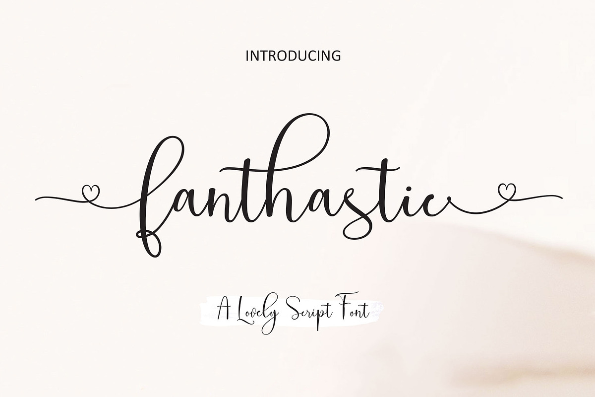 Fanthastic Script, a Script Font by Jhoel Design (Photo 10 of 10)