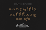 Brotherline - Logotype Font, a Script Font by Hendra Pratama (Thumbnail 18 of 19)