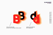 Echowarp. OTF-SVG family., a Symbol Font by Luxfont (Thumbnail 8 of 12)