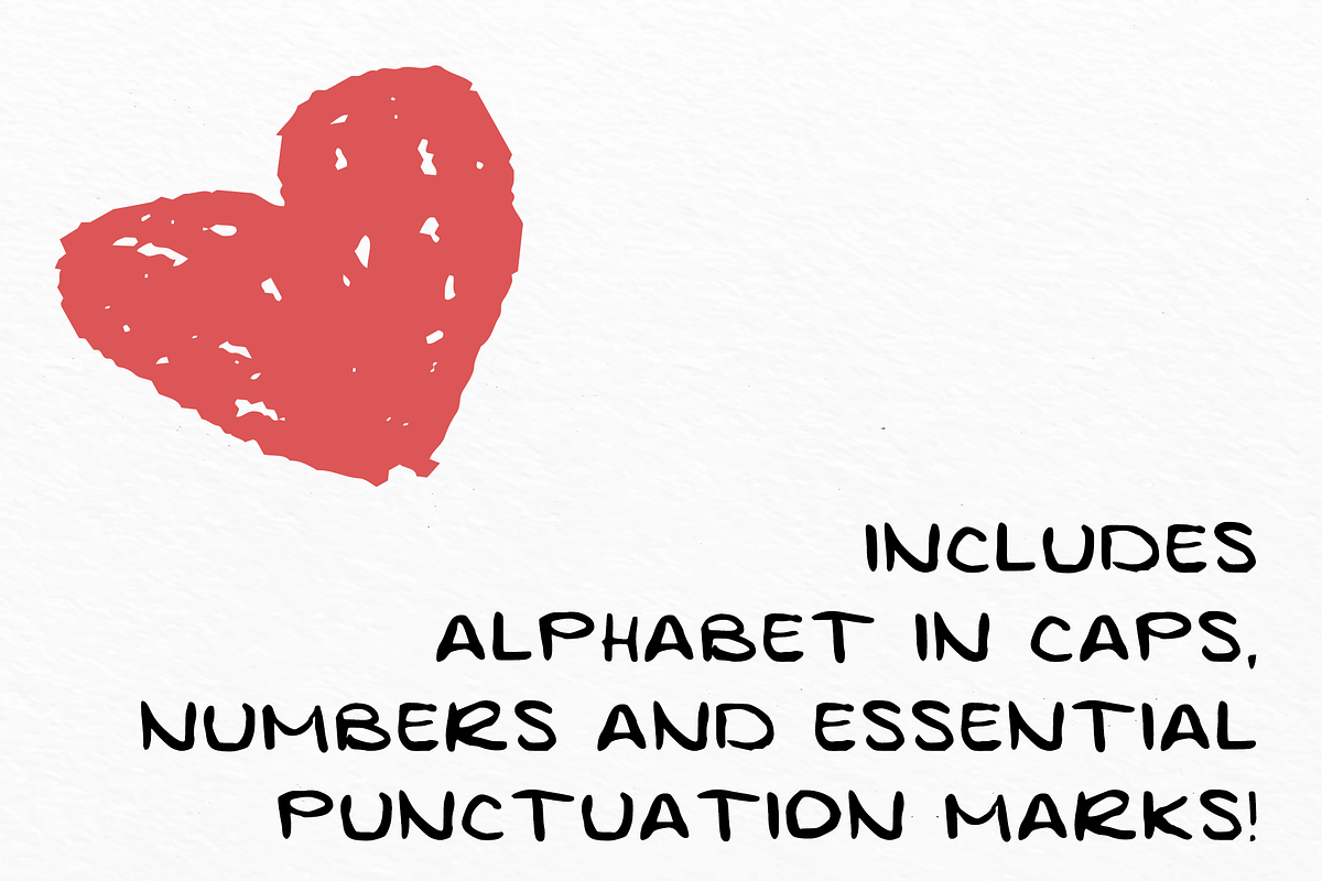 Handwriting Font - Confessions, a Script Font by Arta's Workspace (Photo 3 of 5)