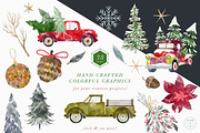 Timber Winter Truck Collection, a Graphic by PetiteMarket (Thumbnail 4 of 5)