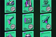 NFT Cards Pack 3D, an Object Graphic by Dope Design (Thumbnail 6 of 6)