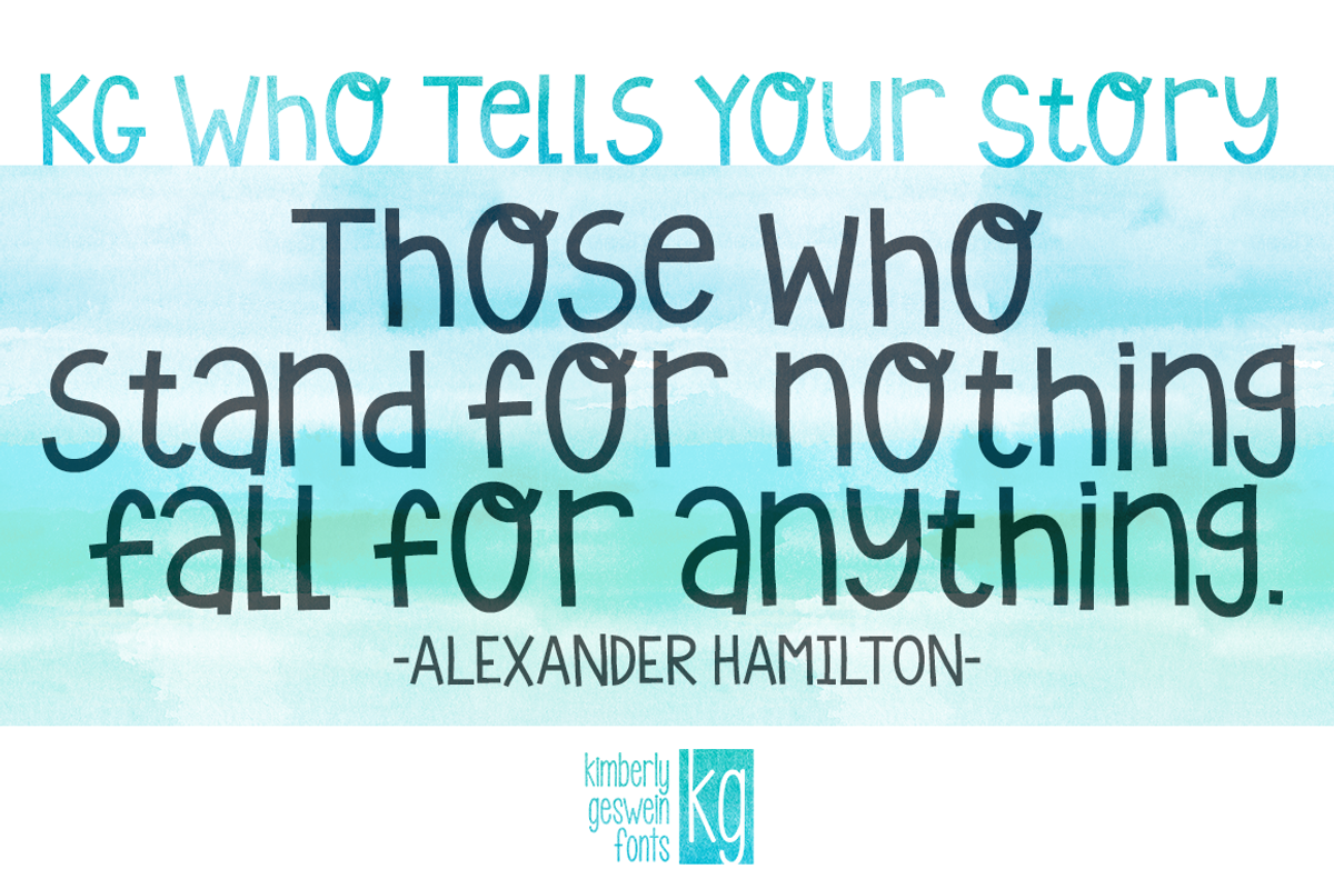 KG Who Tells Your Story