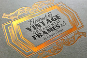 10 Frames Vol.5 - Vintage Ornament, an Object Graphic by Cruzine (Thumbnail 1 of 5)