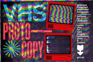 VHS Photocopy - Unique Textures