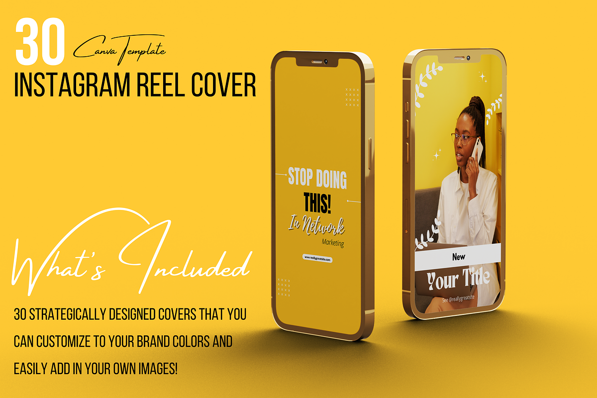 30 Instagram Reel Cover, a Social Media Template by Kay Designs (Photo 6 of 6)