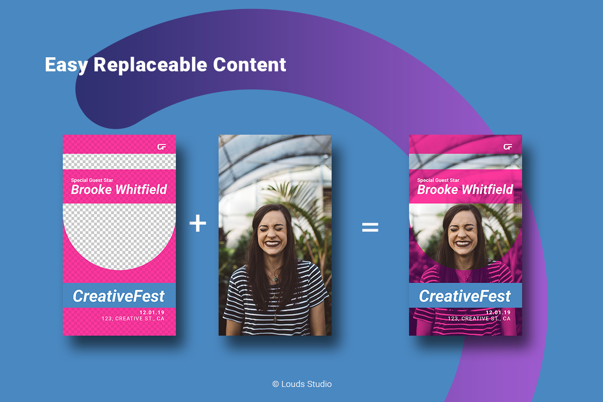 Creative Event Instagram Stories, a Social Media Template by Louds Studio (Photo 5 of 5)