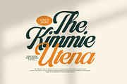 Ambriana Script Font, a Script Font by Graphicxell (Thumbnail 2 of 8)