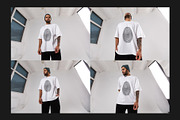 T-Shirt Mock-Up Set, a Shirt Mockup by Freeman Studio (Thumbnail 6 of 22)