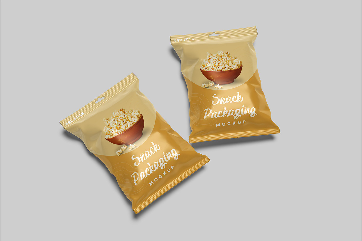Snack Packaging Mockup, a Packaging Mockup by Graphiculon (Photo 11 of 11)