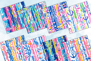 Fish with Stripes Seamless Pattern, a Pattern Graphic by Paper & Pattern Studio (Thumbnail 2 of 11)