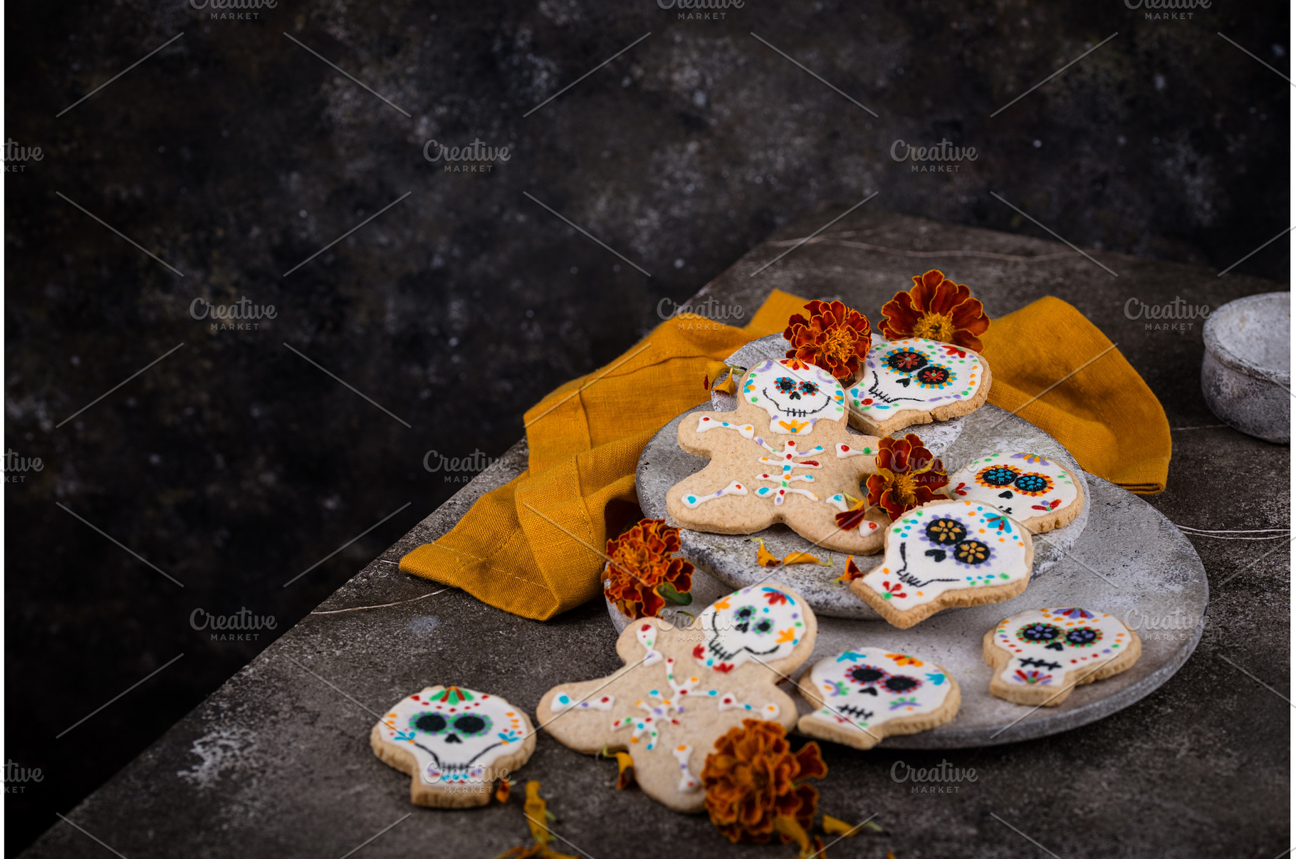 Mexican Halloween Dia de los Muertos, a Holiday Photo by Yulia Furman