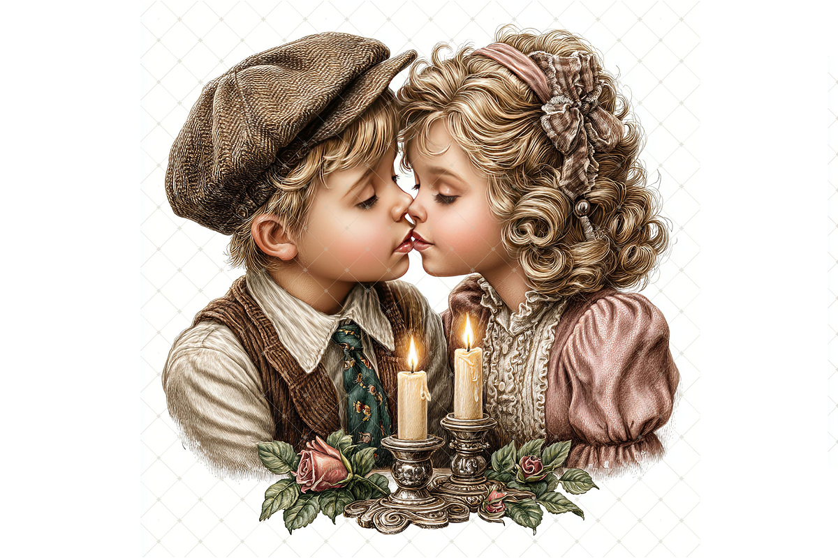 Couple in Love Clipart JPG, a Person Illustration by Memories By Lea (Photo 17 of 19)