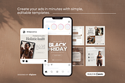Wellness Static Ad Templates Canva, a Social Media Template by DigiPax (Thumbnail 4 of 11)