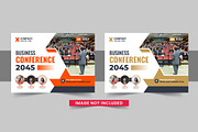 Horizontal Conference flyer bundle, a Flyer Template by Pavel_design (Thumbnail 6 of 11)