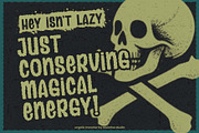 Cryptic Monster a Hallowen Font, a Blackletter Font by Rasiorise Studio (Thumbnail 9 of 12)