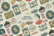 Caltons Typeface With Extra Bonus, a Sans Serif Font by Wortfice (Thumbnail 13 of 15)