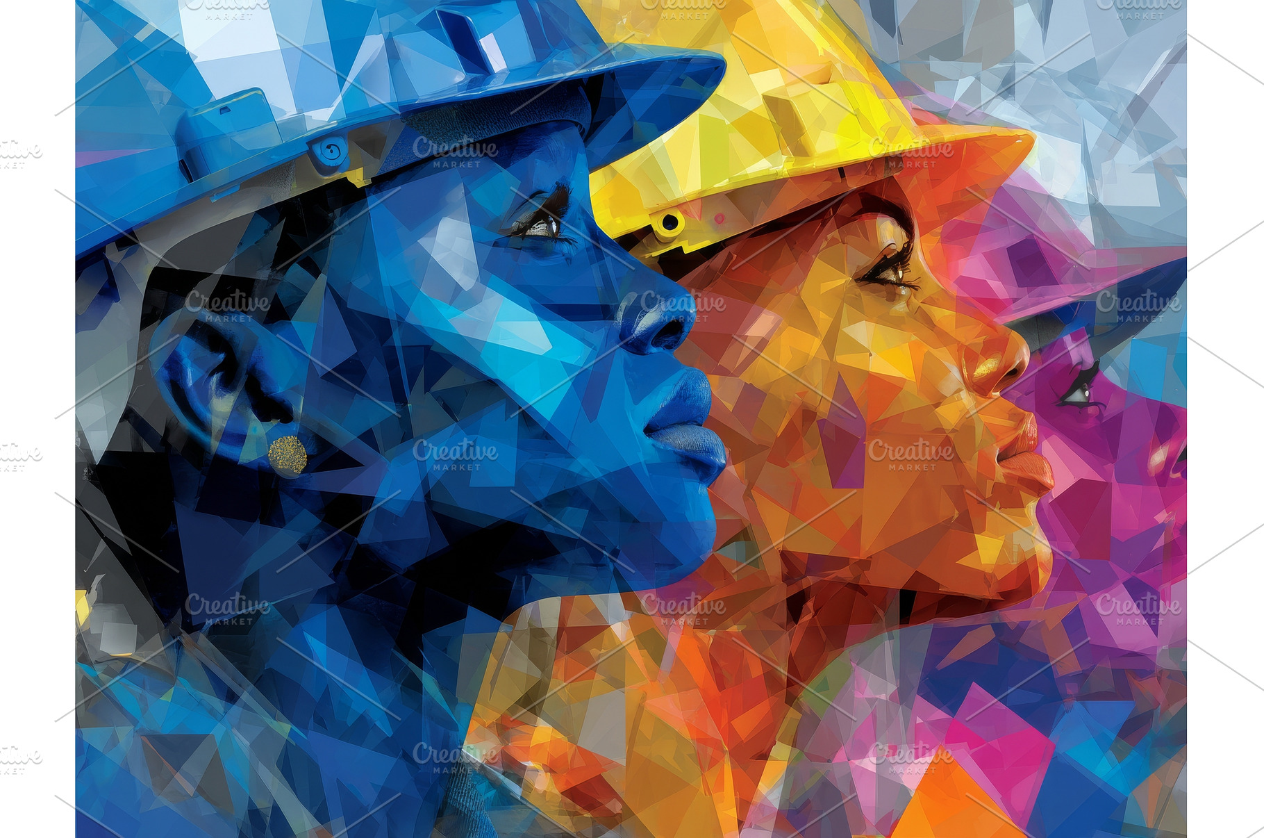 A woman engineer exuding confidence, an Industrial Photo by ZinetroN