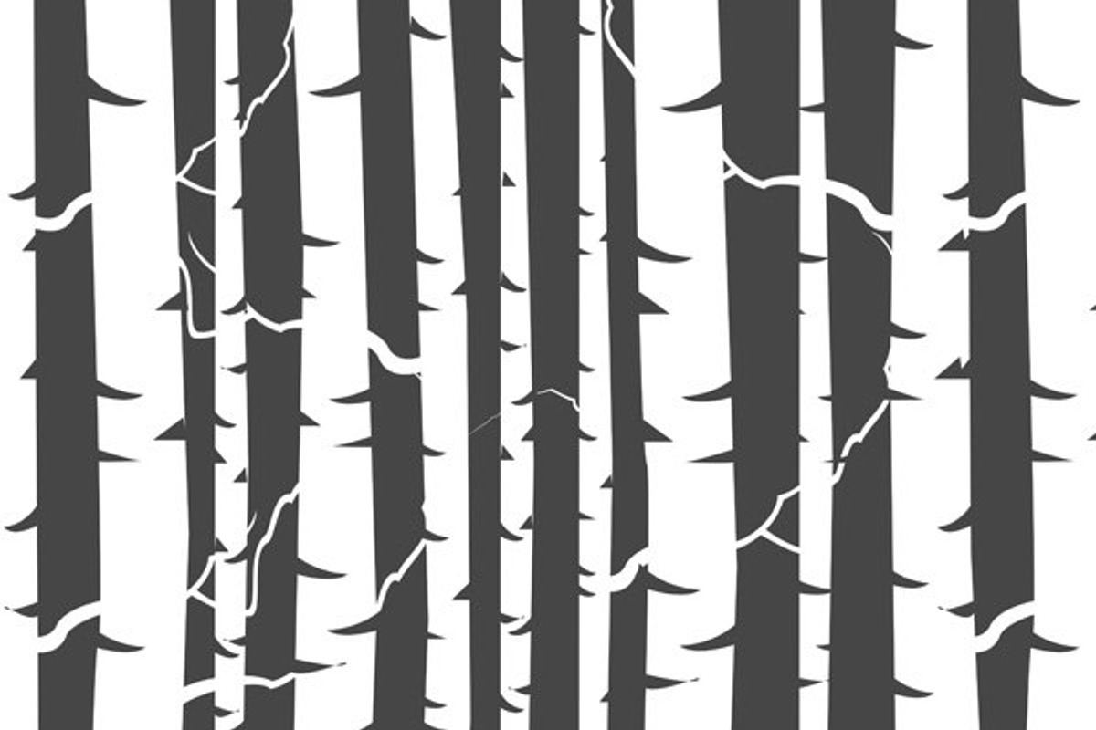 153 Piece Birch Forest Digital Paper preview 3