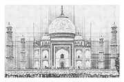 Architecture Line Drawing Photoshop, an Action Add-On by Photoshop Action (Thumbnail 2 of 13)