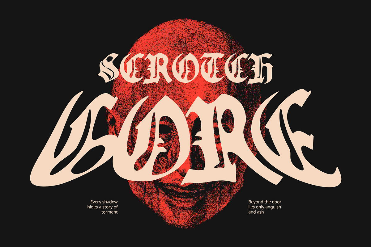 CS Claes Drawn, a Blackletter Font by Craft Supply Co. (Photo 2 of 8)