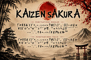 Kaizen Sakura, a Handwritten Font by Yoga Letter (Thumbnail 8 of 9)