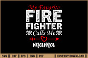 My Favorite Firefighter Call Me Mama, an Illustration by Handy Arts Studio (Thumbnail 1 of 3)