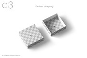 Square Rigid Two-Piece Box Mockup, a Packaging Mockup by Sheikhadesign (Thumbnail 4 of 11)