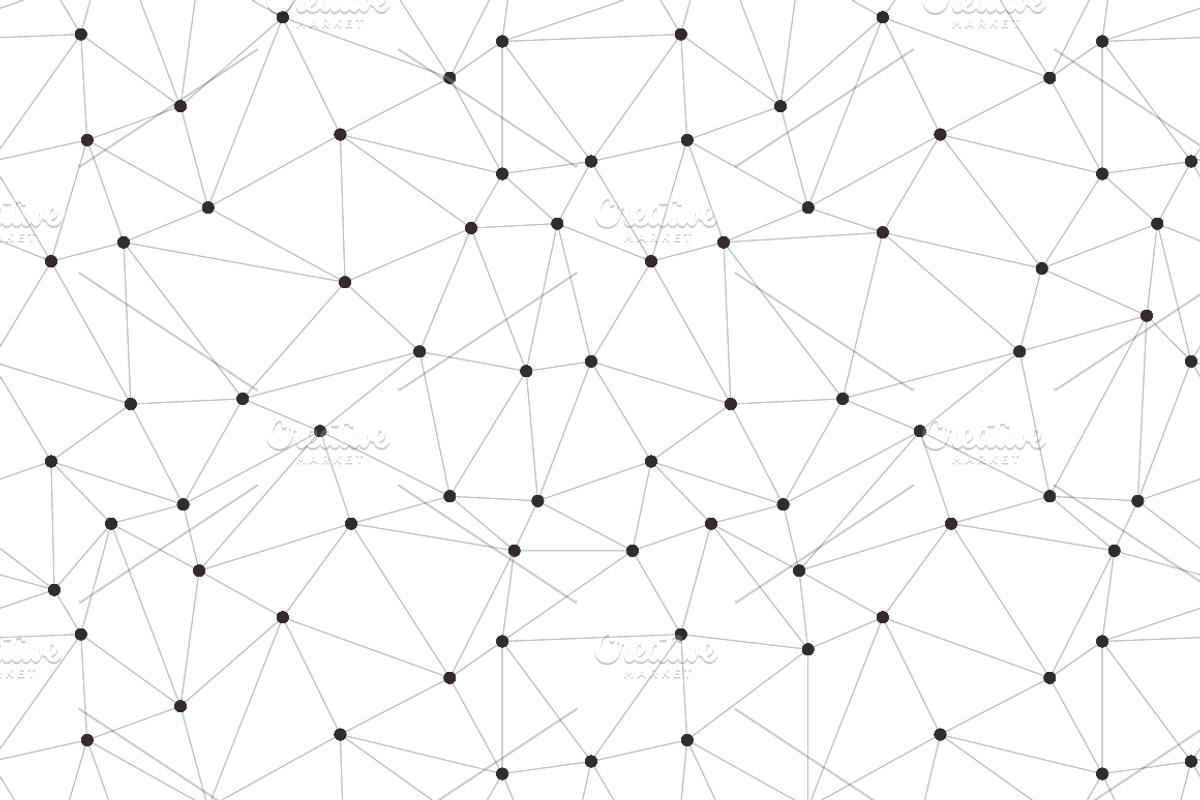Connections: 10 Vector Backgrounds, a Pattern Graphic by chewkotski (Photo 8 of 10)
