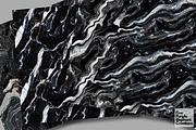 Black Silver Marble Texture, a Pattern Graphic by Fine Purple Elephant (Thumbnail 4 of 5)