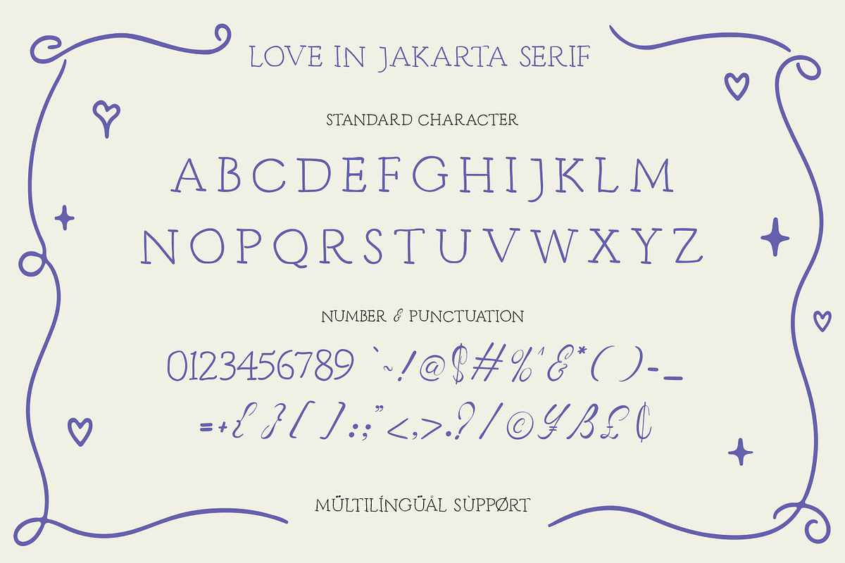 Love in Jakarta - Whimsical Font Duo, a Handwritten Font by Pixesia Studio (Photo 10 of 10)