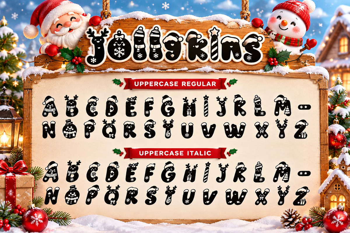 Jollykins, a Blackletter Font by Yoga Letter (Photo 5 of 8)