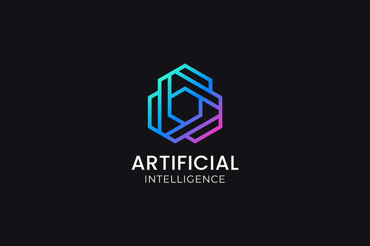 Artificial Intelligence Logo Linear, a Branding & Logo Template by Signatoro (Photo 4 of 4)