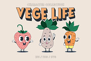Vege Character Collection, an Illustration by Alina Sh (Thumbnail 1 of 8)