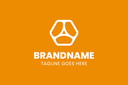 Letter A Hexagon Modern Logo, a Branding & Logo Template by Pray Art Design Studio (Thumbnail 2 of 2)