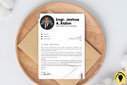 Resume and Cover Letter Template, a Resume Template by Bulbly Graphics (Thumbnail 4 of 5)