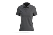 Black Women's Polo Shirt 3D Model, an Object 3D Model by rebrandy (Thumbnail 1 of 9)