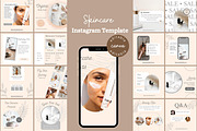 Skincare Instagram Post Canva, a Social Media Template by Reza Space (Thumbnail 1 of 4)