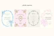 Coquette paris hand drawn line art, a Decorative Illustration by MayBay Studio (Thumbnail 7 of 7)