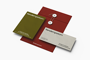 Rendemporium Stationery Mockup Set, a Stationery Template by Rendemporium (Thumbnail 4 of 4)