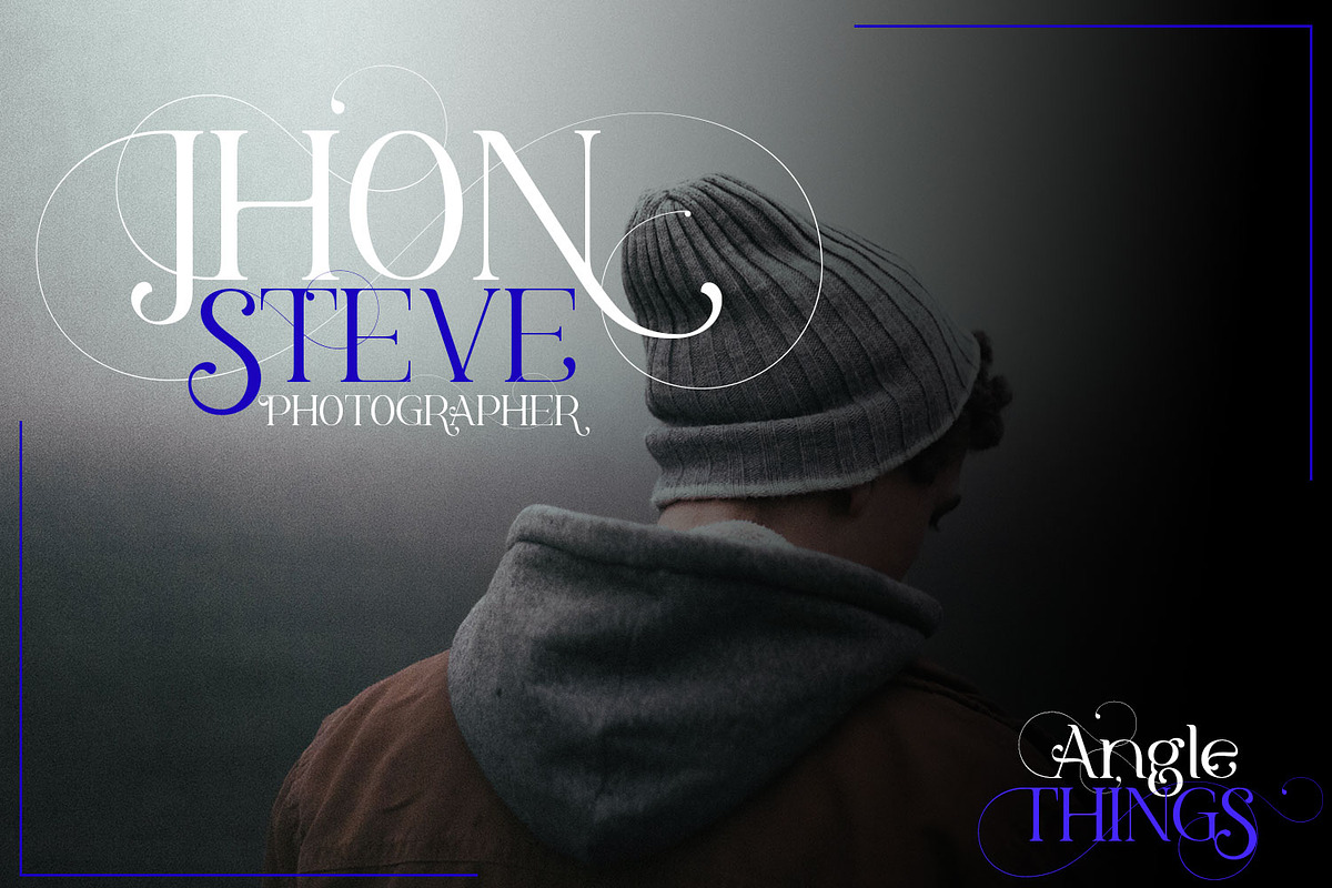 Angle Things, a Serif Font by Bramcreative (Photo 4 of 10)