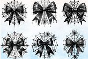 Halloween Spiderweb Black Clipart, a Seasonal Illustration by Rose Art (Thumbnail 2 of 6)
