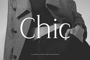 Chic and Stylish Variable Serif Font, a Serif Font by pixelcolours (Thumbnail 6 of 14)