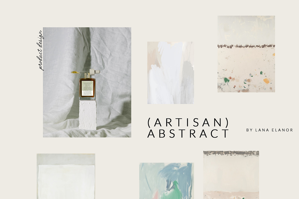ARTISAN ABSTRACT Prints / Textures, a Background Graphic by Lana Elanor (Photo 2 of 10)