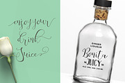 Be Grateful Script, a Script Font by Dirtyline Studio (Thumbnail 7 of 11)